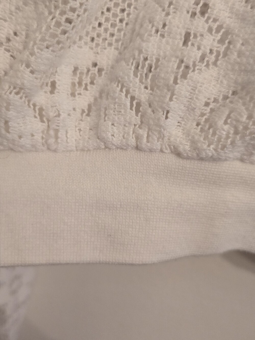 Anthropoligie Pilcro Cutwork Bubble Sleeve Top Size XL - Picture 8 of 12
